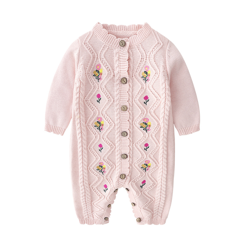 Ropa de invierno para bebé niñ - Newborn Baby Girl Romper Floral reseña y precio