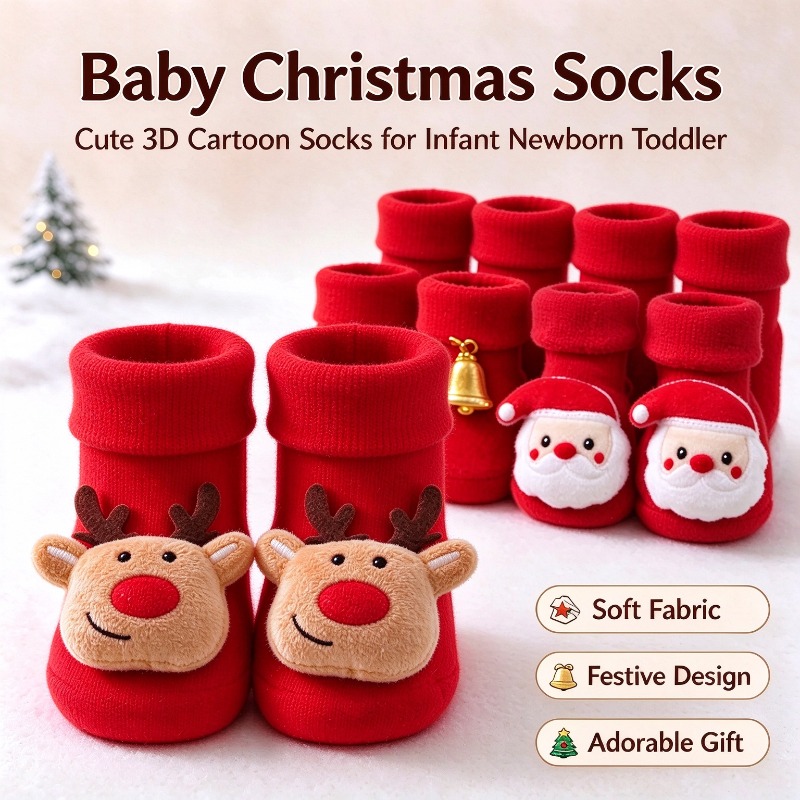 Calcetines para niños y niñas, - Unisex Baby Socks Non Slip reseña y precio