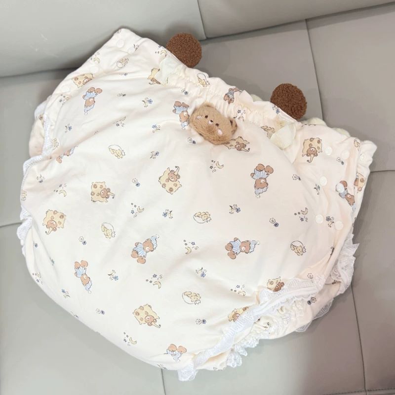 Pañales de tela con estampado  - Diapering reseña y precio