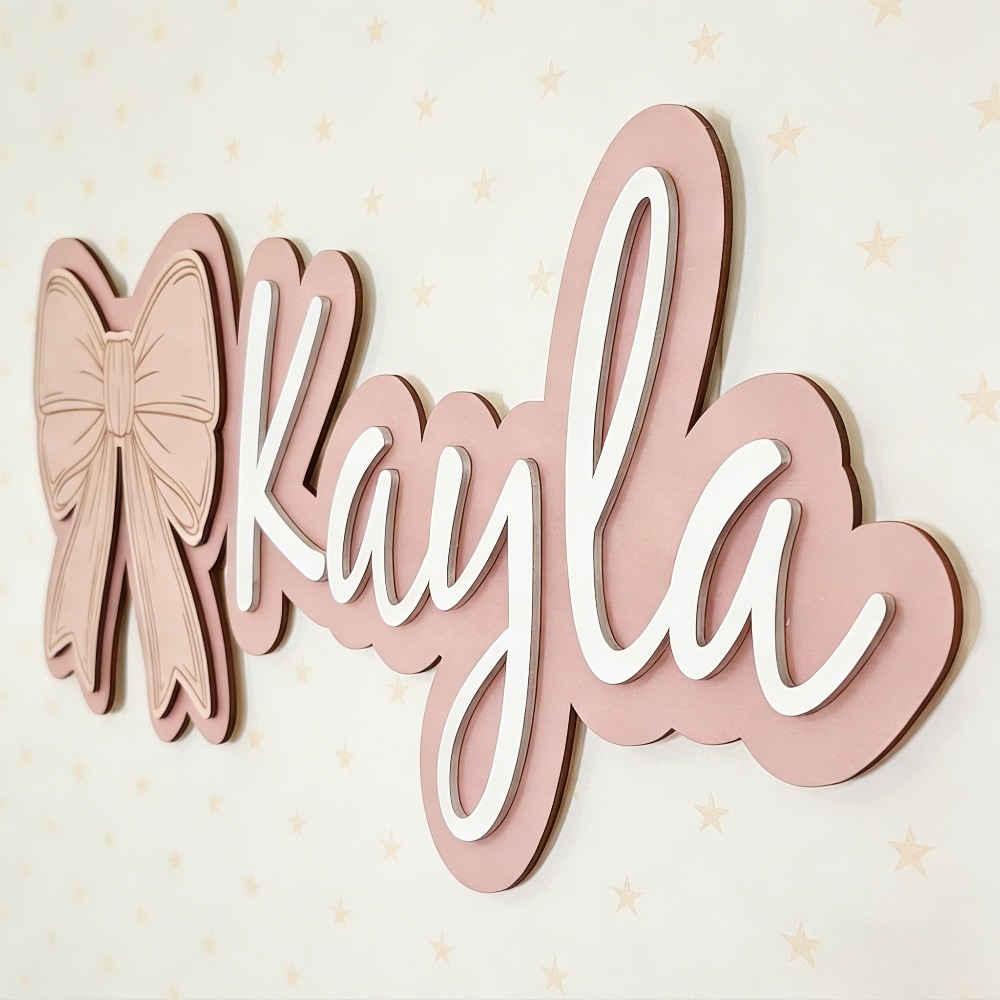 Placa de Pared de Madera en Fo - Nursery reseña y precio